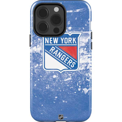 NHL New York Rangers Frozen iPhone 15 Pro Impact Case